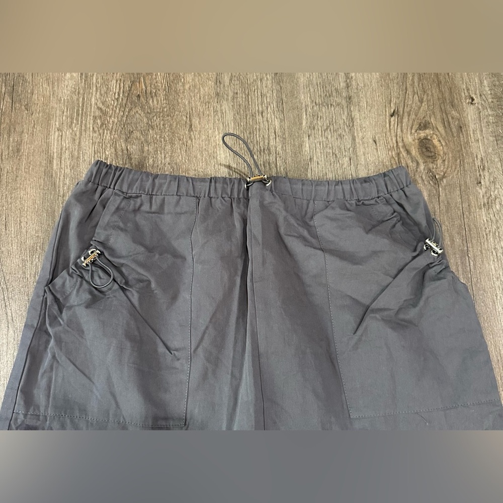 Pacsun Grey Cargo Skirt - Picture 2 of 4